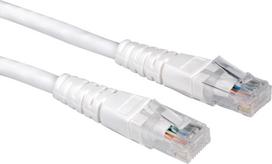 STANDARD UTP-Patchkabel konf. Cat.6 (Class E), weiß, 7 m (S1777)