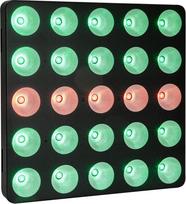 EUROLITE LED Pixel Matrix Panel 5x5 RGB/WW mit Pixelsteuerung und DMX