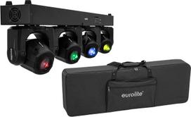 EUROLITE LED TMH Bar S120 Moving Head Spots Set mit Tasche 4x 30W COB
