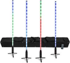 EUROLITE AKKU Slim Tube AIR Set 4x 151 cm RGB LED Effektröhren AirW Wireless Tasche