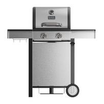 Black+Decker BXOG7200E gas grill, 2 burners x 3.6 kW