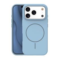 Silikoninis Thin Mag dėklas for iPhone 17 Pro Max 6,9" šviesiai mėlynas