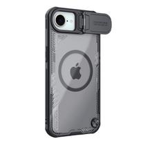 Nillkin Iceblade Prop magnetinis dėklas su objektyvo dangteliu ir stovu iPhone 16e telefonui - juodas