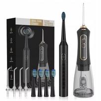 Sonic dantų šepetėlis + vandens dantų irigatorius, 5 režimai, USB, IPX7, RINKINYS