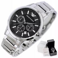 Vyriškas laikrodis EMPORIO ARMANI AR2434 - RENATO + Dėžutė Sertifikatas Komplektas