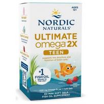 NORDIC NATURALS Ultimate Omega 2X Teen 560 mg - 60 kapsulių