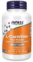 NOW FOODS L-karnitino milteliai - 85 g