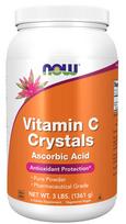 NOW FOODS vitamino C kristalų milteliai - vitaminas C (kristalai) askorbo rūgštis - 1361 g