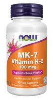 NOW FOODS vitaminas K2 MK7 100 mcg - 90 kapsulių