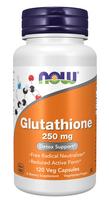 NOW FOODS Glutationas 250 mg - 120 kapsulių