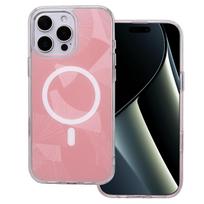 Flash Mag dėklas for iPhone 16 Pro Max 6,9" rožinis