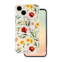 Glow Glam dėklas telefonui iPhone 15 6,1" baltas