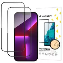 Wozinsky pilno klijavimo apsauginis stiklas, 2 vnt. rinkinys, skirtas iPhone 17 Pro Max