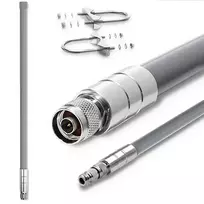 Qoltec LoRa Antenna | 12 dBi | Omnidirectional | Outdoor | Fiberglass | 868 MHz | 1.5 m