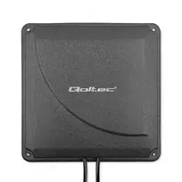 Qoltec 4G LTE antenna booster with dual MIMO | 35 dBi | 50W | 2x SMA male connectors