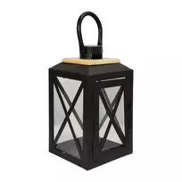 ArtFlow Laterna Monto 14x14x27cm, black