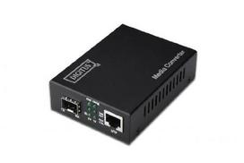 Išorinis kietasis diskas DIGITUS gigabitinis keitiklis RJ45 į SFP su maitinimo šaltiniu, 1xRJ45, 1xSFP, iki 80 km