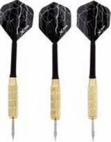 Smiginio strėlytės Masterdarts, 3 vnt, juodos