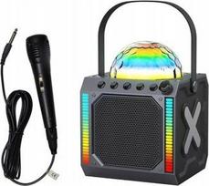 Bluetooth garsiakalbis Denver BTM-618 su mikrofonu ir LED apšvietimu