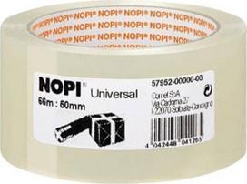 Nopi Pakavimo Juosta 50mm x 66m Skaidri