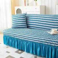 Seater Seersucker Sofos Užvalkalas Didelio Tampumo Sofos Danga Sunkus Kampinio Sofos Apsaugas Tamprios Kampinės Sofos Užvalkalai 1 vnt. S/M/L S 120-150cm