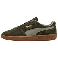 PUMA Palermo Žalia Geltona Guma Unisex Retro Terasa Laisvalaikio Sportbačiai 396463-80 EU 41