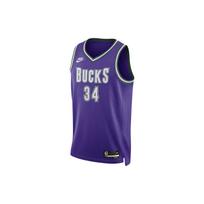 Nike Antetokounmpo Milwaukee Bucks NBA Dri-Fit marškinėliai violetiniai unisex gatvės drabužiai DO9450-504 M