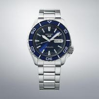 SEIKO 5 Sports SBSA259 Kostiumų stilius, SNZH Archyvinis dizainas, Tamsiai mėlynas ciferblatas, Lenktas Hardlex, Automatinis 4R36, Pagaminta Japonijoje, Prabangus vyriškas laikrodis, JDM