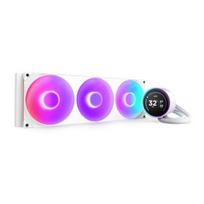 Nzxt Kraken 420 Elite RGB 140 mm Water Cooling White