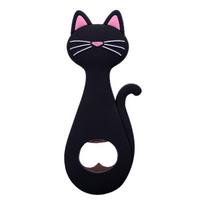 Convenient Magnetic Beer Opener Cats Design Scratch Proof Front 50g Functional Bottle Caps Remover For Indoors Outdoor juoda