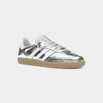 adidas Samba OG Sidabrinės Metalinės Skeltos Odos (Moterų) 35.5