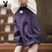 PLAYBOY Men's Loose Fit Cargo Shorts XL