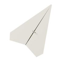 Paper Plane Pendant Scent Diffuser Car Aromatic Air Freshener Rearview Mirror Decoration Car Interior Hanging Ornament