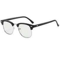 Semi Rimless Photochromic Glasses Men Anti Blue Light Blocking Color Changing Eyeglasses Square Computer Ray Retro Women Eyewear