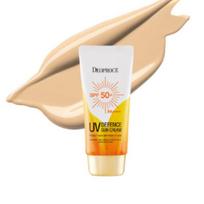 Deoproce UV Apsauga Saulės Kremas SPF50+ PA+++ 70g - Plataus Spektro Apsauga Nuo Saulės Drėkinanti UV Apsauga Korėjietiška Odos Priežiūra beige