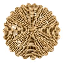 Woven Circular Rattan Placemat One Size