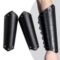 Rankovių apsaugos vyrams Cosplay renginiams juoda