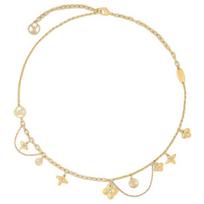 Louis Vuitton Blooming Metal Karoliai Moteriški karoliai Auksiniai M90736 F,Gold