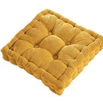 Pagalvėlė pagalvė stora minkšta 40x40cm kėdės sėdynės tatami kilimėlis namų dekoravimui smėlis