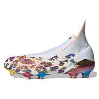 Paul Pogba x Stella McCartney x adidas Predator Freak+ FG Demonskin - Leopardas Žemės tyrinėtojas Vyriški sportbačiai Baltas Debesies baltumo Signalinis oranžinis GX0225 44