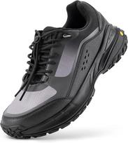 FitVille Men'S Extra Wide Walking Training Shoes Hiking Shoes Lightweight Casual Non-Slip Sports Shoes For Mountaineering 40 pilka