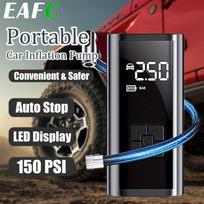 EAFC Portable Air Compressor Wireless Car Inflation Pump, Handheld Car Air Inflator - 150 PSI Fast Inflation for Car, Motorcycle, Bicycle and Ball