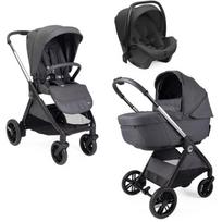 Chicco Bellagio daugiafunkcinis vežimėlis 3in1 su automobiline kėdute Kory Black Satin