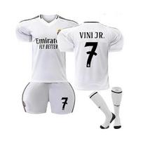 Real Madrid Home Football Jersey Kids Vinicius No 7 VINI JR No. 7 VINI JR 26