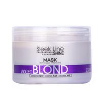Joanna 250ml Blonde Hair Neutralizing Mask Purple Shampoo Toning Treatment for Brassy Hair Color Correcting & Repair After Bleaching