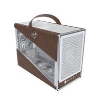 Korpusas Kompiuterio korpusas - Montech - HERITAGE PRO - Balta - mATX/mITX - Grūdintas stiklas - USB 3.2 Gen 1