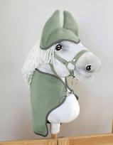 Hobby Horse A4 Set: Rug + Earmuffs - Sage