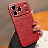 Lychee Pattern Hard Shell iPhone 17 Pro Max Case (Compatible with iPhone 14, 13, 16, 15) iPhone 13
