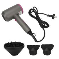 Hair Dryer High Power Constant Temperature Ionic Hammer Shape Hair Blow Dryer for Household EU Plug 220VYMMR)