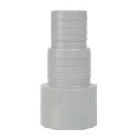 Universalus DN50 adapteris 32 mm ir 38 mm žarnoms, didelio stiprio aliuminio lydinio baseino siurblio jungtis